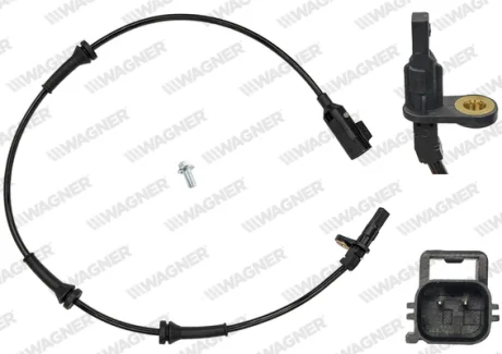 Сенсор обертів колеса ABS WAGNER ABS00782