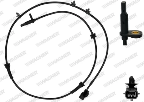 Датчик ABS перед. LEAF (ZE0) Electric 10-17 WAGNER ABS01103