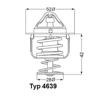 Термостат WAHLER 463982D