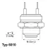 Radiator fan temperature switch. Датчик температуры вентилятора охлаждающей жидкости WAHLER 601092D (фото 1)