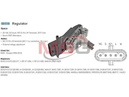 Автозапчасть WAI IB558