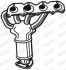 Каталізатор EURO 4 SEAT CORDOBA, IBIZA III, IBIZA IV, IBIZA IV SC SKODA FABIA II, ROOMSTER VW POLO IV 1.6/1.6LPG 05.06-05.15 WALKER 28699 (фото 5)