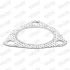 Прокладка випускної системи VOLVO 340-360 ALFA ROMEO 147 AUDI A4 B5, A4 B6, A6 C5 CHEVROLET AVEO / KALOS FIAT BRAVA, BRAVO I, MAREA FORD TRANSIT, TRANSIT TOURNEO 1.0-2.7D 08.86- WALKER 80085 (фото 6)