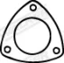 Прокладка випускної системи VOLVO 340-360 ALFA ROMEO 147 AUDI A4 B5, A4 B6, A6 C5 CHEVROLET AVEO / KALOS FIAT BRAVA, BRAVO I, MAREA FORD TRANSIT, TRANSIT TOURNEO 1.0-2.7D 08.86- WALKER 80085 (фото 9)