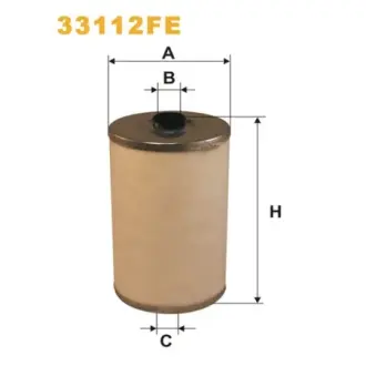 Фильтр топливный, вставка. Фільтр паливний, вставка. Fuel filter, cartridge WIX FILTERS 33112FE