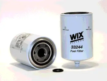 Fuel filter, water separator, Spin-On. Фильтр топливный сепаратор, накручиваемый WIX FILTERS 33244