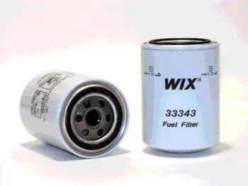 Fuel filter, Spin-On. Фильтр топливный, накручиваемый WIX FILTERS 33343