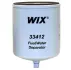 Fuel filter, water separator, Spin-On. Фильтр топливный сепаратор, накручиваемый WIX FILTERS 33412 (фото 1)