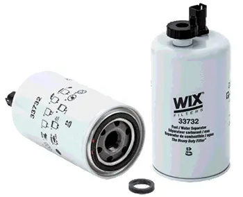 Fuel filter, water separator, Spin-On. Фильтр топливный, сепаратор, накручиваемый WIX FILTERS 33732