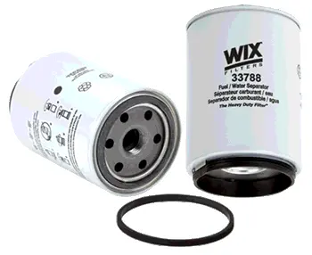 Fuel filter, water separator, Spin-On. Фильтр топливный, сепаратор, накручиваемый WIX FILTERS 33788