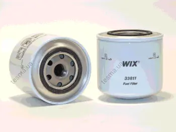 fuel filter, spin-on. фильтр топливный, накручиваемый WIX FILTERS 33811 - фото 1