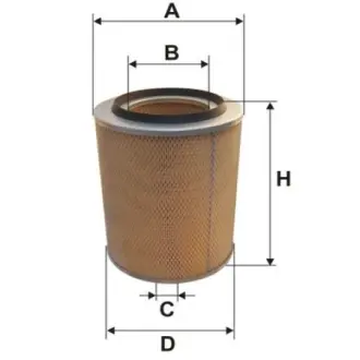 Фильтр воздушный (AM 409/1) WIX FILTERS 42327E