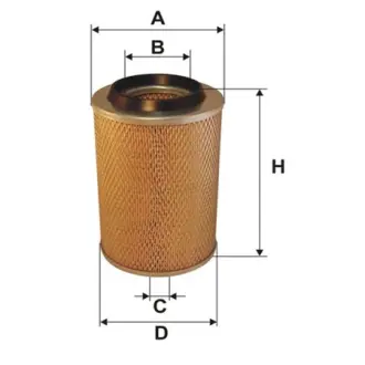 Air filter. Фильтр воздушный WIX FILTERS 42350E