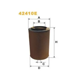 Фільтр повітряний MB LK/LN2 84-98/O 404 91-99 WIX FILTERS 42410E