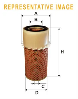 Фільтр повітряний HITACHI(WIX) WIX FILTERS 46368E