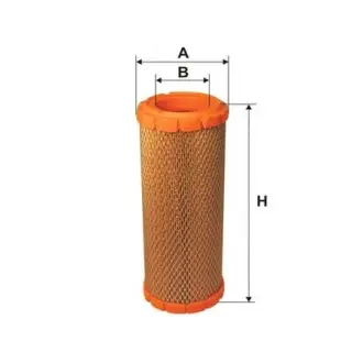 Фильтр воздушный, основной. Фільтр повітряний, первинний. Air filter, primary WIX FILTERS 46438E