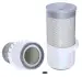 Air filter, finned. Фильтр воздушный с крыльчаткой WIX FILTERS 46555 (фото 1)