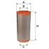 Фильтр воздушный, основной. Фільтр повітряний, первинний. Air filter, primary WIX FILTERS 46562 (фото 2)