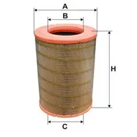 Air filter, primary. Фильтр воздушный, основной WIX FILTERS 49724