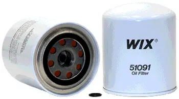 Oil filter, Spin-On. Фильтр масляный, накручиваемый WIX FILTERS 51091