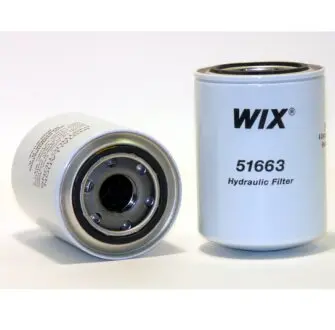Hydraulic filter, Spin-On. Фильтр гидравлический, накручиваемый WIX FILTERS 51663WIX