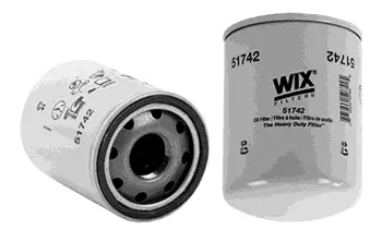 Фильтр масляный, накручиваемый. Фільтр масляний, накручуваний. Oil filter, Spin-On WIX FILTERS 51742