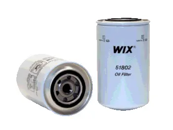 oil filter, spin-on. фильтр масляный, накручиваемый WIX FILTERS 51802