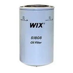 Фильтр масляный, накручиваемый. Фільтр масляний, накручуваний. Oil filter, Spin-On WIX FILTERS 51808