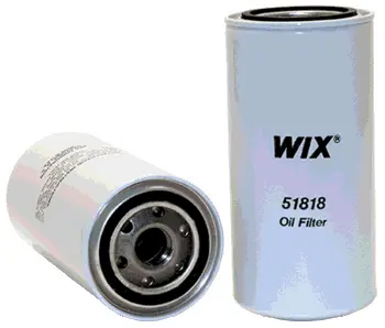 Oil filter, Spin-On. Фильтр масляный, накручиваемый WIX FILTERS 51818