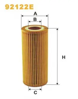 Hydraulic filter, automatic transmission, element. Фильтр гидравлический, АКПП, элемент WIX FILTERS 92122E
