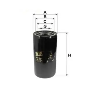 Фильтр масляный, накручиваемый. Фільтр масляний, накручуваний. Oil filter, Spin-On WIX FILTERS 92130E