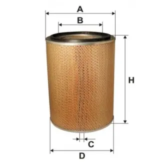 Air filter, primary. Фильтр воздушный, основной WIX FILTERS 93076E