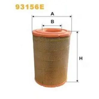 Фільтр повітряний WIX FILTERS 93156E