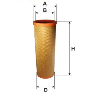 Фільтр повітряний Renault Kerax/Premium/Volvo FE 97- WIX FILTERS 93168E