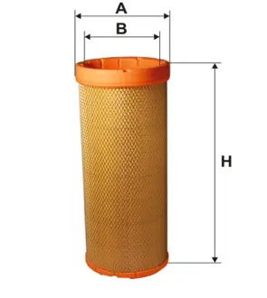 Фильтр воздушный, запасный. Фільтр повітряний, вторинний. Air filter, by-pass WIX FILTERS 93170E