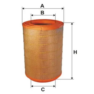 Фильтр воздушный, основной. Фільтр повітряний, первинний. Air filter, primary WIX FILTERS 93181E