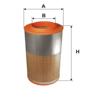 Фильтр воздушный, основной. Фільтр повітряний, первинний. Air filter, primary WIX FILTERS 93225E