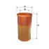 Фільтр повітряний Daf LF45/LF55 01- WIX FILTERS 93309E (фото 1)