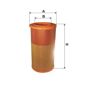 Фільтр повітряний Daf LF45/LF55 01- WIX FILTERS 93309E