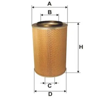 Фильтр воздушный, основной. Фільтр повітряний, первинний. Air filter, primary WIX FILTERS 93344E