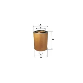 Фильтр воздушный, основной. Фільтр повітряний, первинний. Air filter, primary WIX FILTERS 93349E