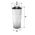 Air filter. Фильтр воздушный WIX FILTERS 93363E (фото 1)