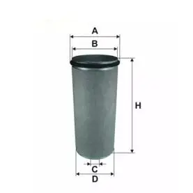 Air filter, by-pass. Фильтр воздушный, запасный WIX FILTERS 93391E