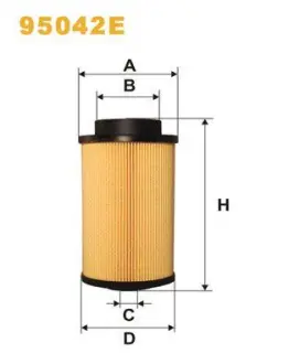 Фильтр топливный, вставка. Фільтр паливний, вставка. Fuel filter, cartridge WIX FILTERS 95042E
