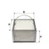 Fuel filter water separator, cartridge. Фильтр топливный сепаратор, вставка WIX FILTERS 95147E (фото 1)