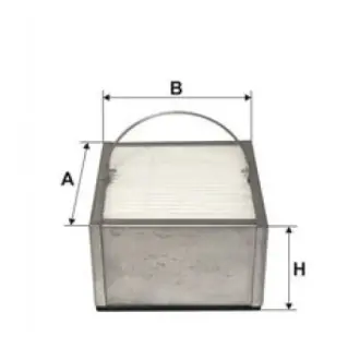 Fuel filter water separator, cartridge. Фильтр топливный сепаратор, вставка WIX FILTERS 95147E