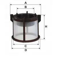Фильтр топливный, вставка. Фільтр паливний, вставка. Fuel filter, cartridge WIX FILTERS 95152E