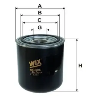 Фільтр вологовідділювача Iveco Eurocargo 91-/Crossway 16-/Renault Agora 96- WIX FILTERS 96008E