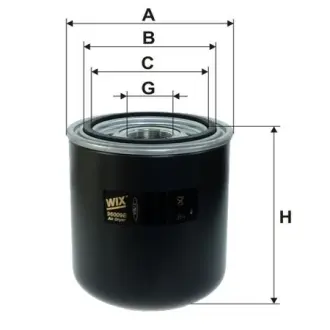 Фільтр оливи Wix Filters - (Renault (RVI) Kerax, Magnum (AE), Midlum II, Premium Lander. Volvo F) WIX FILTERS 96009E