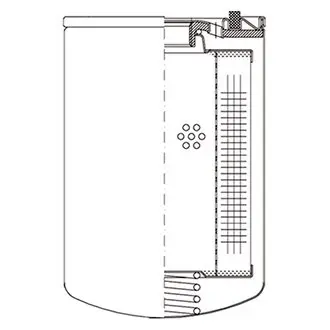 Hydraulic filter, Spin-On. Фильтр гидравлический, накручиваемый WIX FILTERS A24A10E